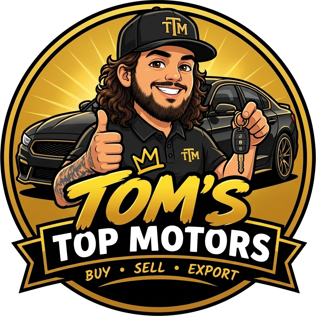 Tom's Top Motors logo